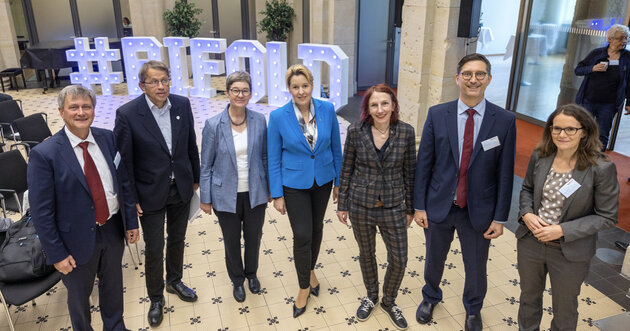 BIFOLD opening with governing mayor Franziska Giffey © BIFOLD/Michael Setzpfandt